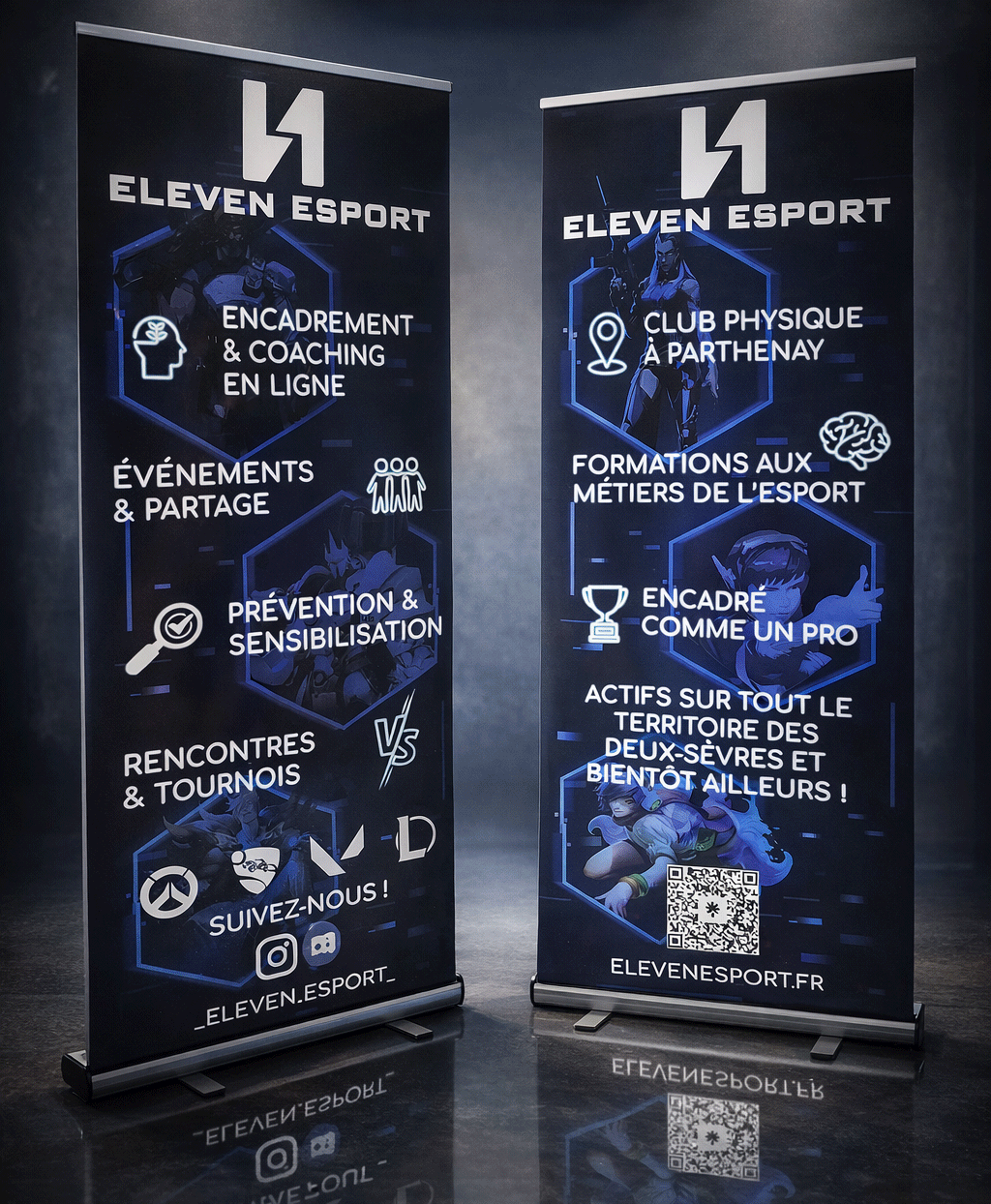 Apercu du projet Eleven Esport