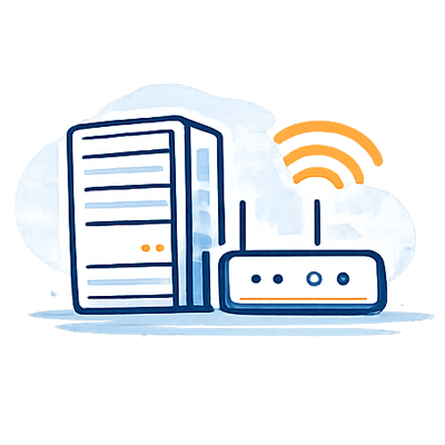 Illustration : réseau et systèmes